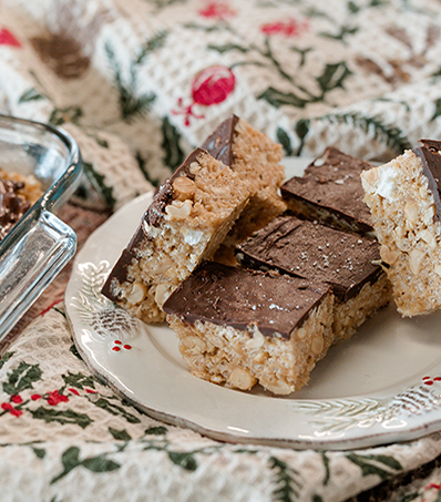 Rice Crispy Treats for the holidays